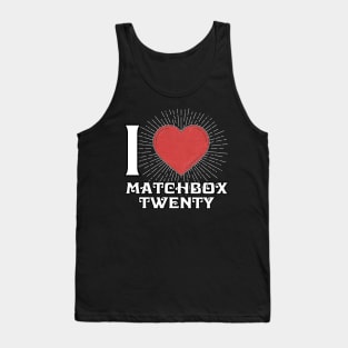 Graphic Matchbox Lovely Name Called Vintage Classic Styles Tank Top